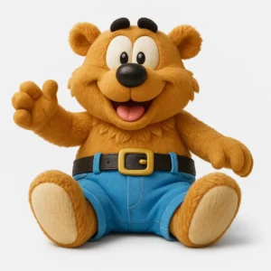 Bruno Bear Stuffed Plushie