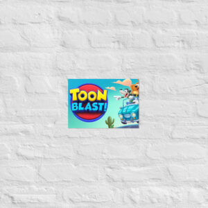 Toon Blast Game Poster